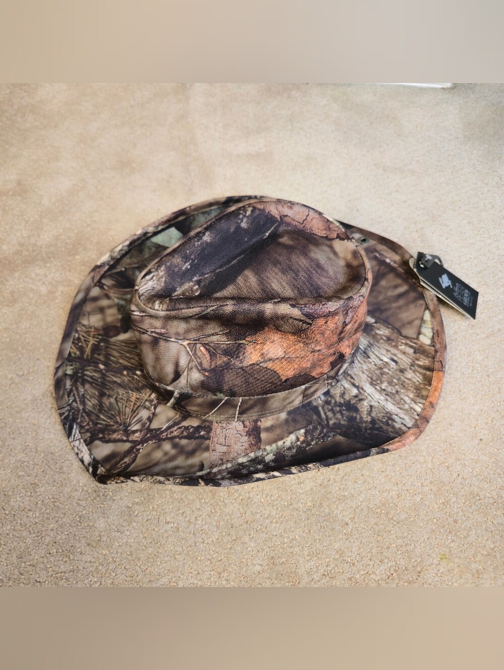 PETER GRIMM Hat Mossy Oak Conservation Drifter Camo Cowboy Outdoors ONE SIZE